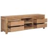 TV Stand 45.3"x11.8"x15.7" Solid Wood Teak
