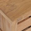TV Stand 45.3"x11.8"x15.7" Solid Wood Teak