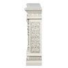 ACME Vanaheim FIREPLACE Antique White Finish AC01617