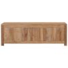 TV Stand 45.3"x11.8"x15.7" Solid Wood Teak